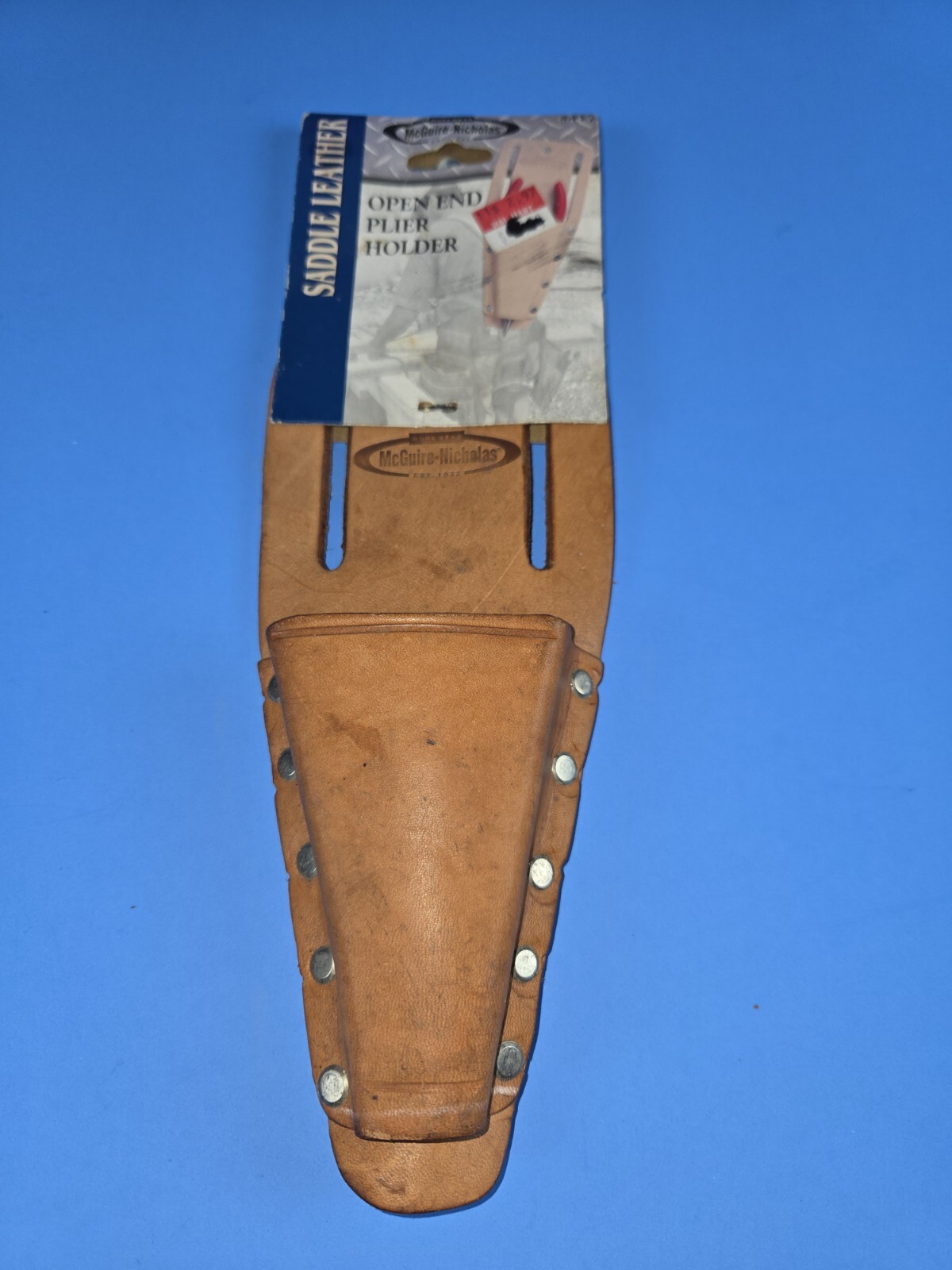 New McGuire-Nicholas Leather Tool Belt Holder for Pliers #417