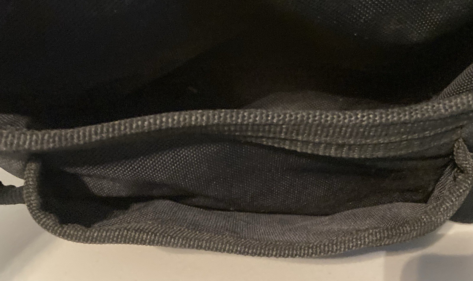 Husky 6-Pocket Black Adjustable Tool Belt Pouch w/ Hammer Slot