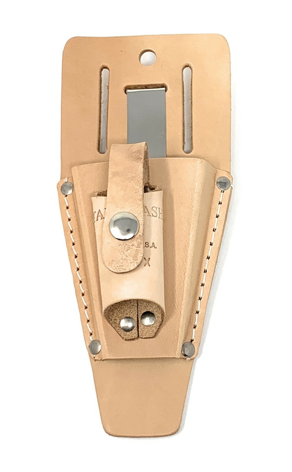 Leather craft 421X Double Pliers Holder w/ Belt Clip On