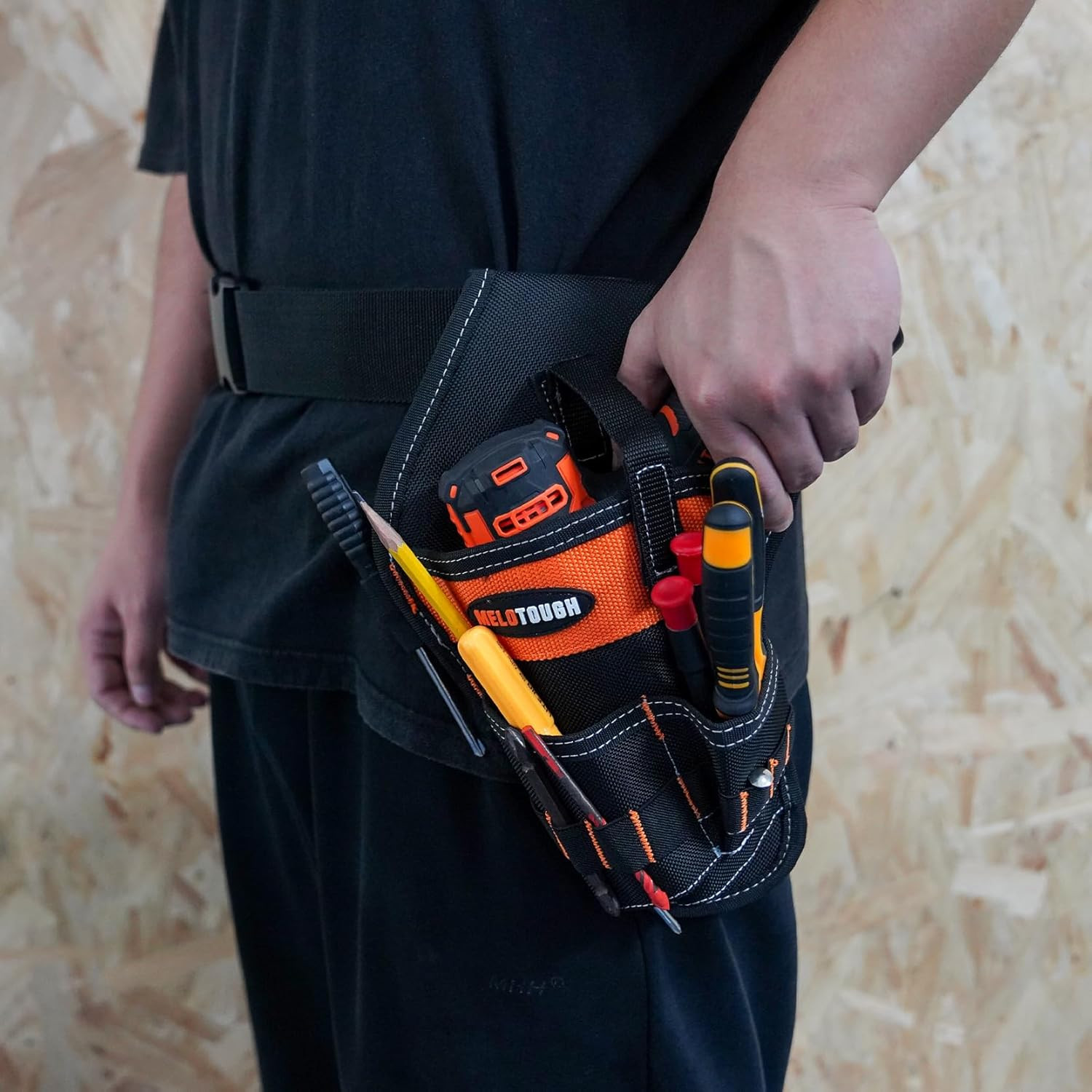 Left/Right Handed Belt Cordless Drill Holster for Tool Belt Drill Pouch Impact D