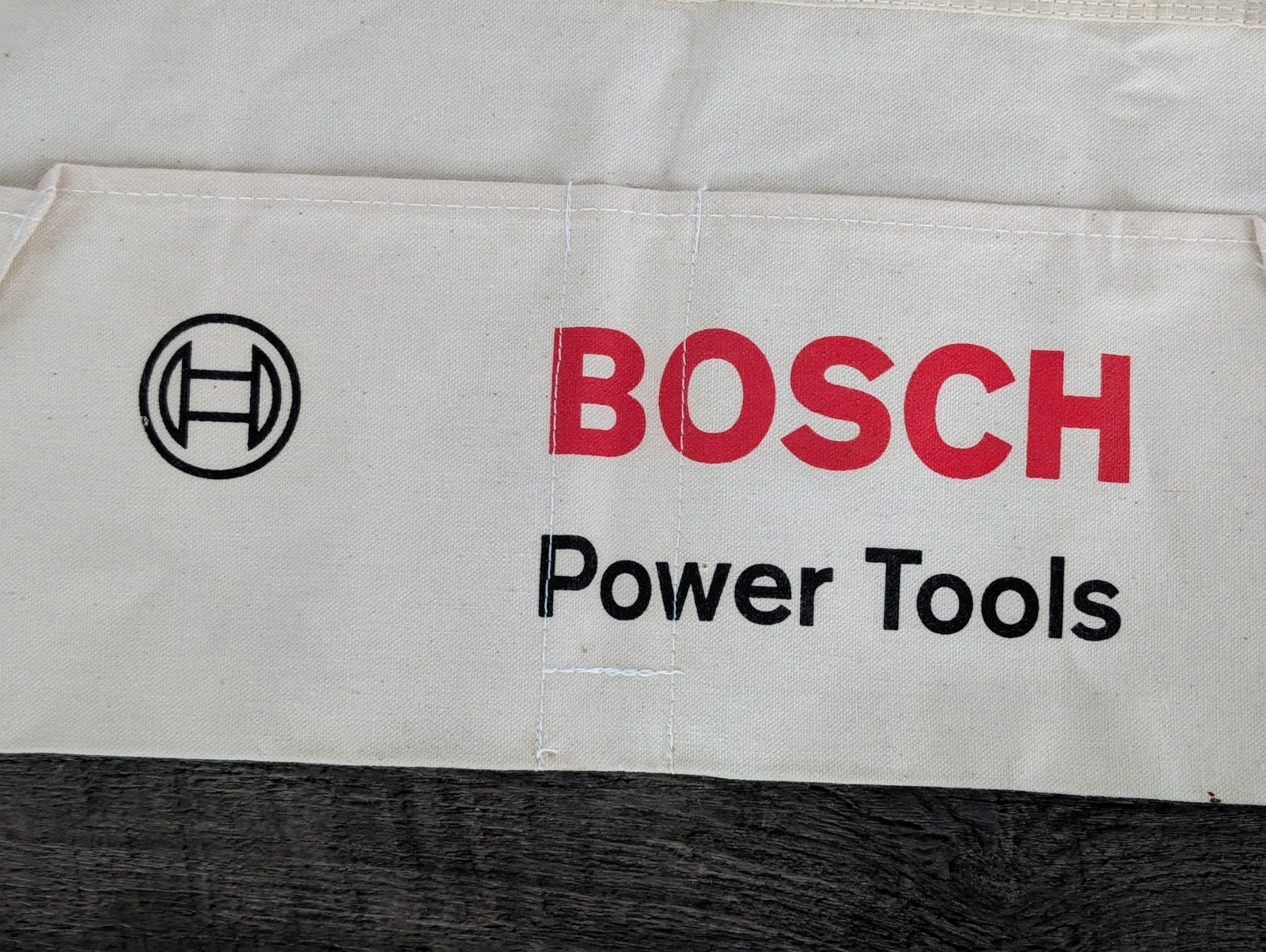 Bosch Power Tools Vintage 19″ Soft Canvas 3 Pocket Contractors Tool Apron