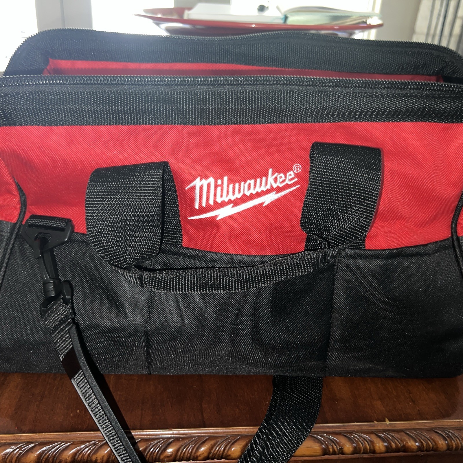 Milwaukee Heavy Duty Contractor Bag Fisk Safety First 48-55-3490. *17”Lx9”Wx10”H