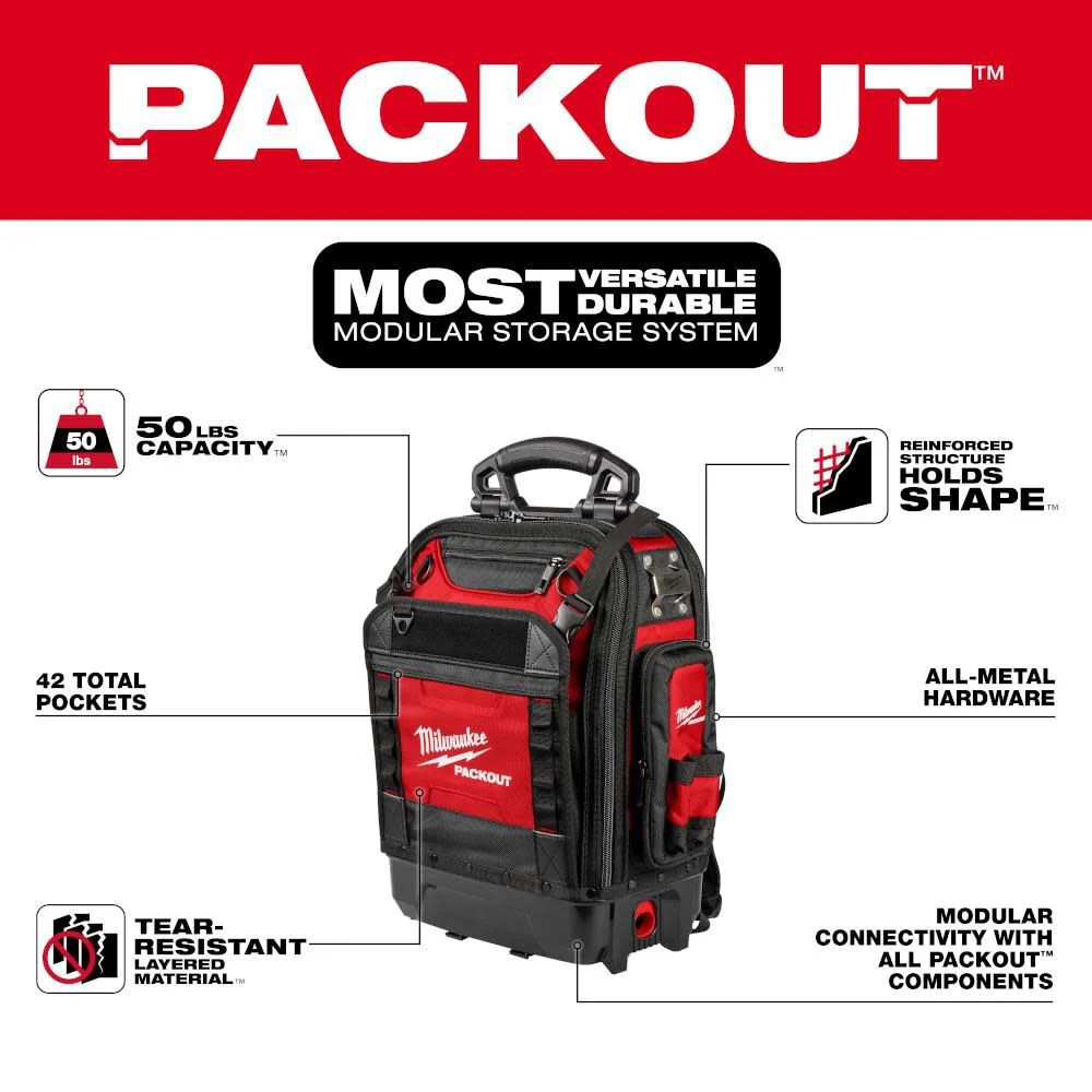 Milwaukee Packout Structured Backpack