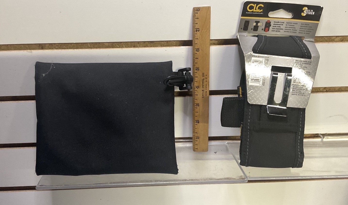 CLC Black Magazine/Knife/ Multi-Tool Case Holder Nylon Belt Clip Bag Lot