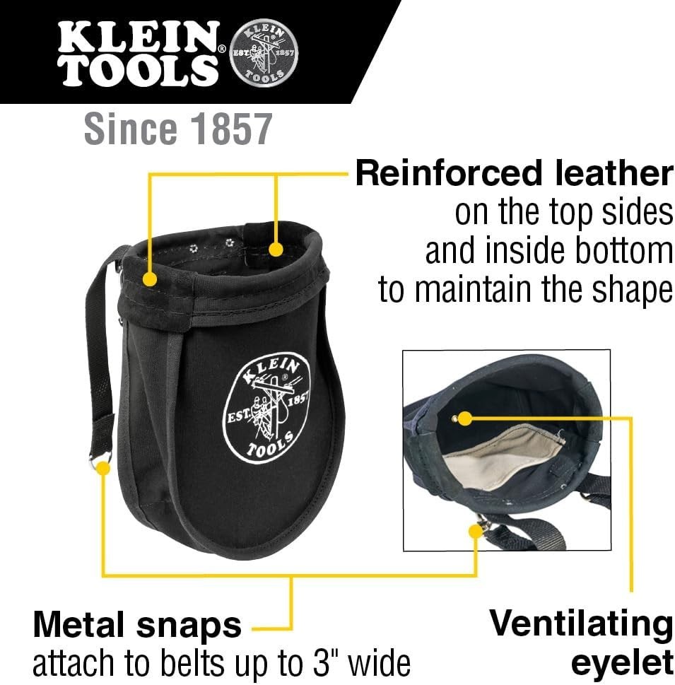 Durable Canvas Tool Pouch for Nuts and Bolts – 9 x 3.5 x 10-Inch Organization