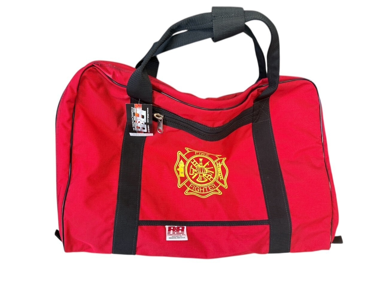 R&B Fabrications 200 MC XL Firefighter Turnout Gear Duffel Bag Red MADE IN US