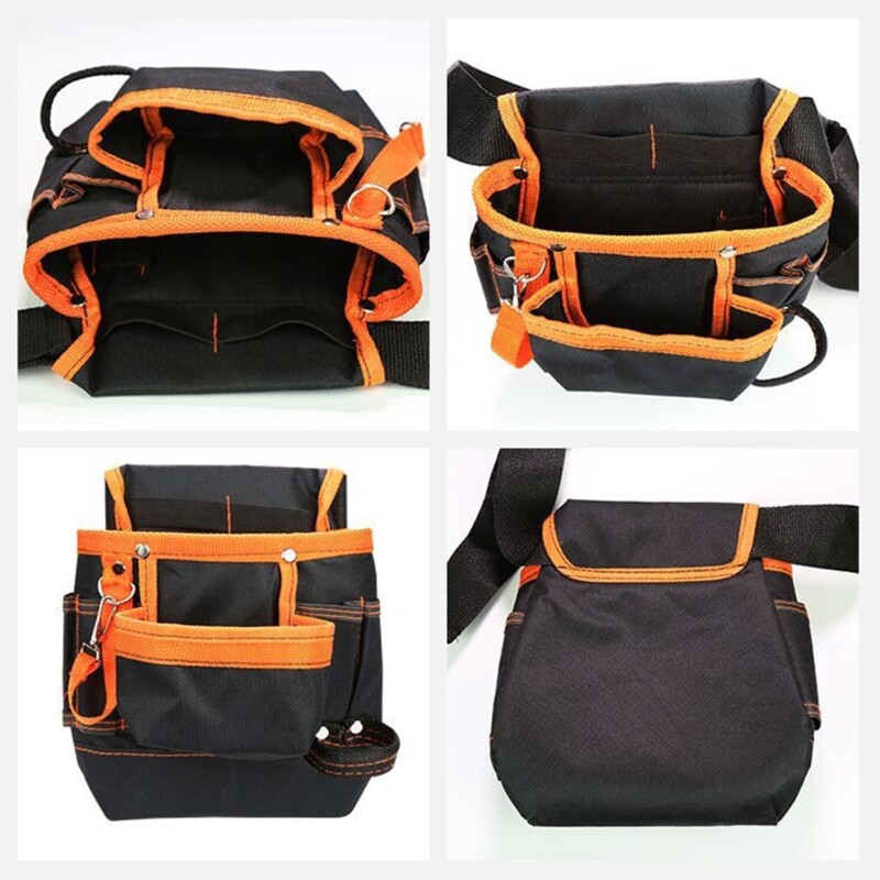 600D Oxford Cloth Tool Bag Maintenance Special Electrician Belt Bag for 8x Po