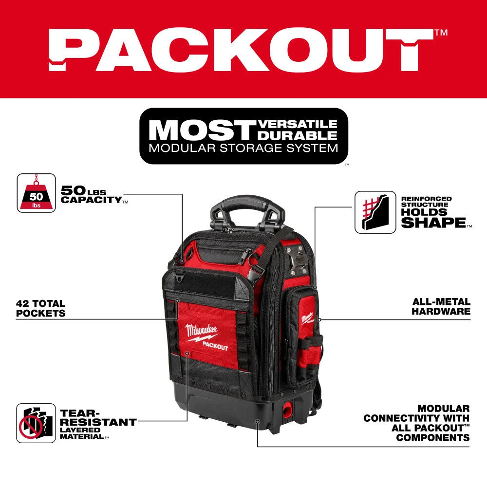 Milwaukee Packout Structured Backpack