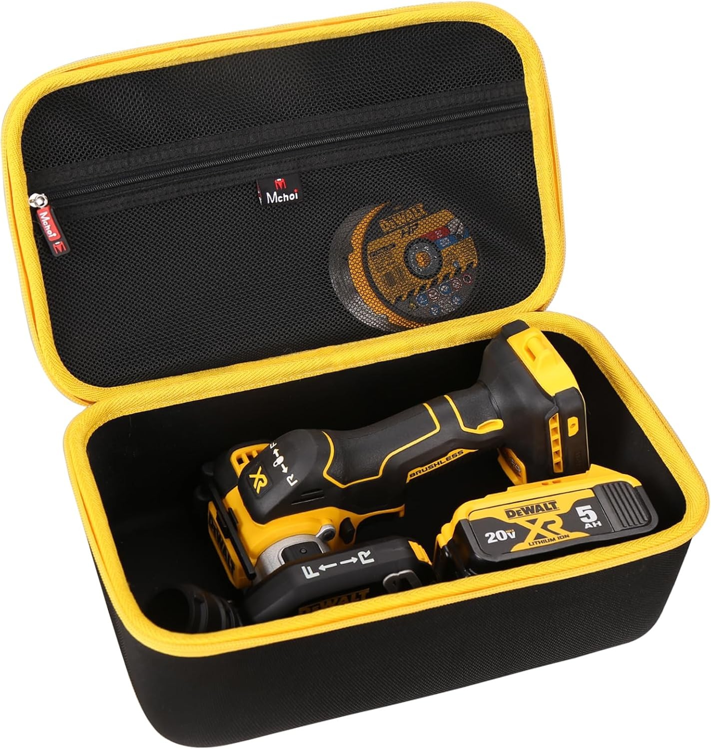 DEWALT 20V MAX DCS438B Cut Off Tool 3-in-1 Hard Case, Charger & Battery Holder