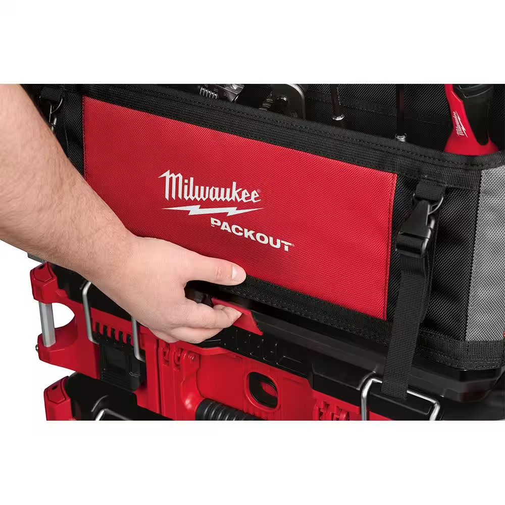 Technician Tool Bag L Compact Contractor Tote Accessory Pouch Caddy Electrician