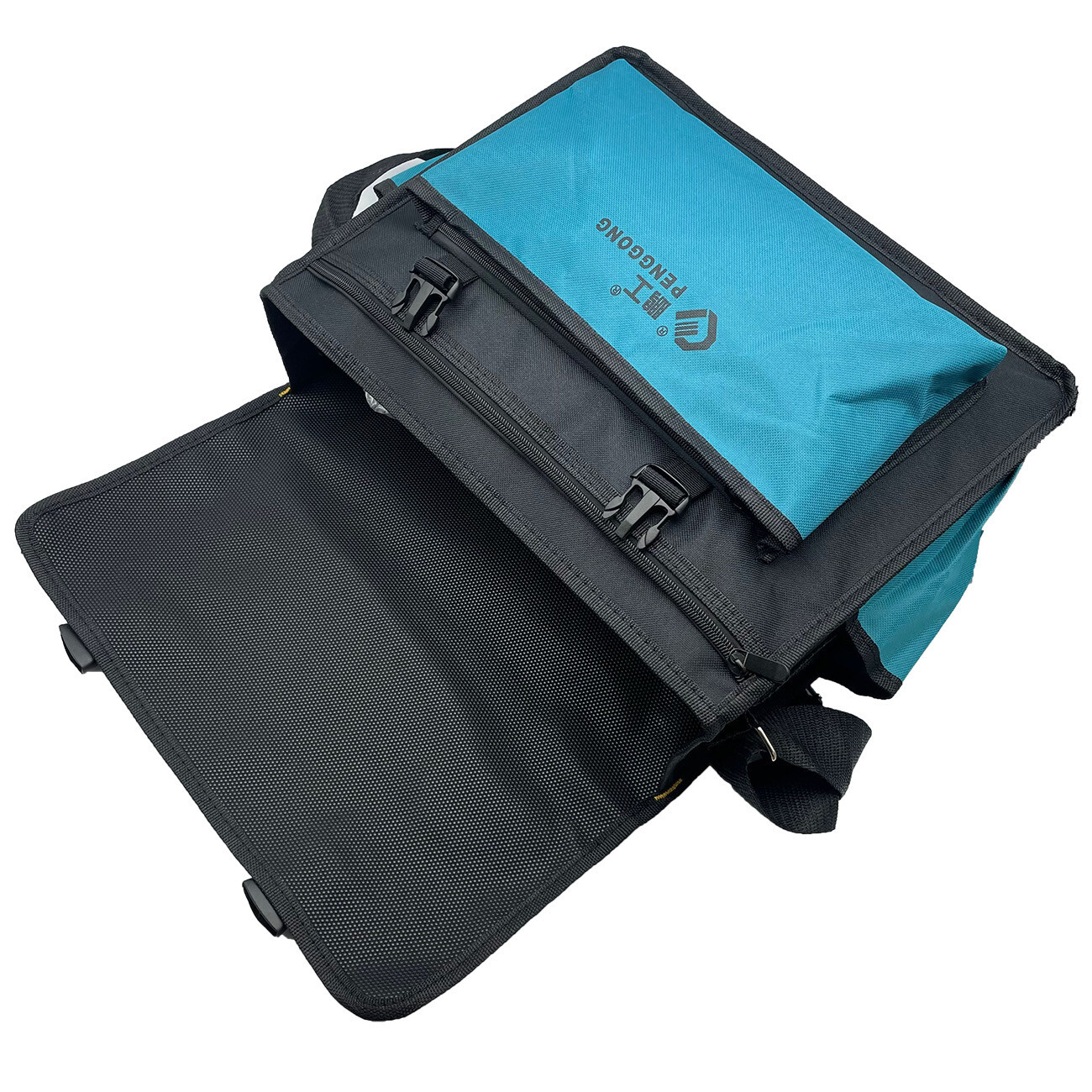 15″ Wide Mouth Heavy Duty Electrician Tool bag Multi Purpose 15.35″x4.92″x12.6″