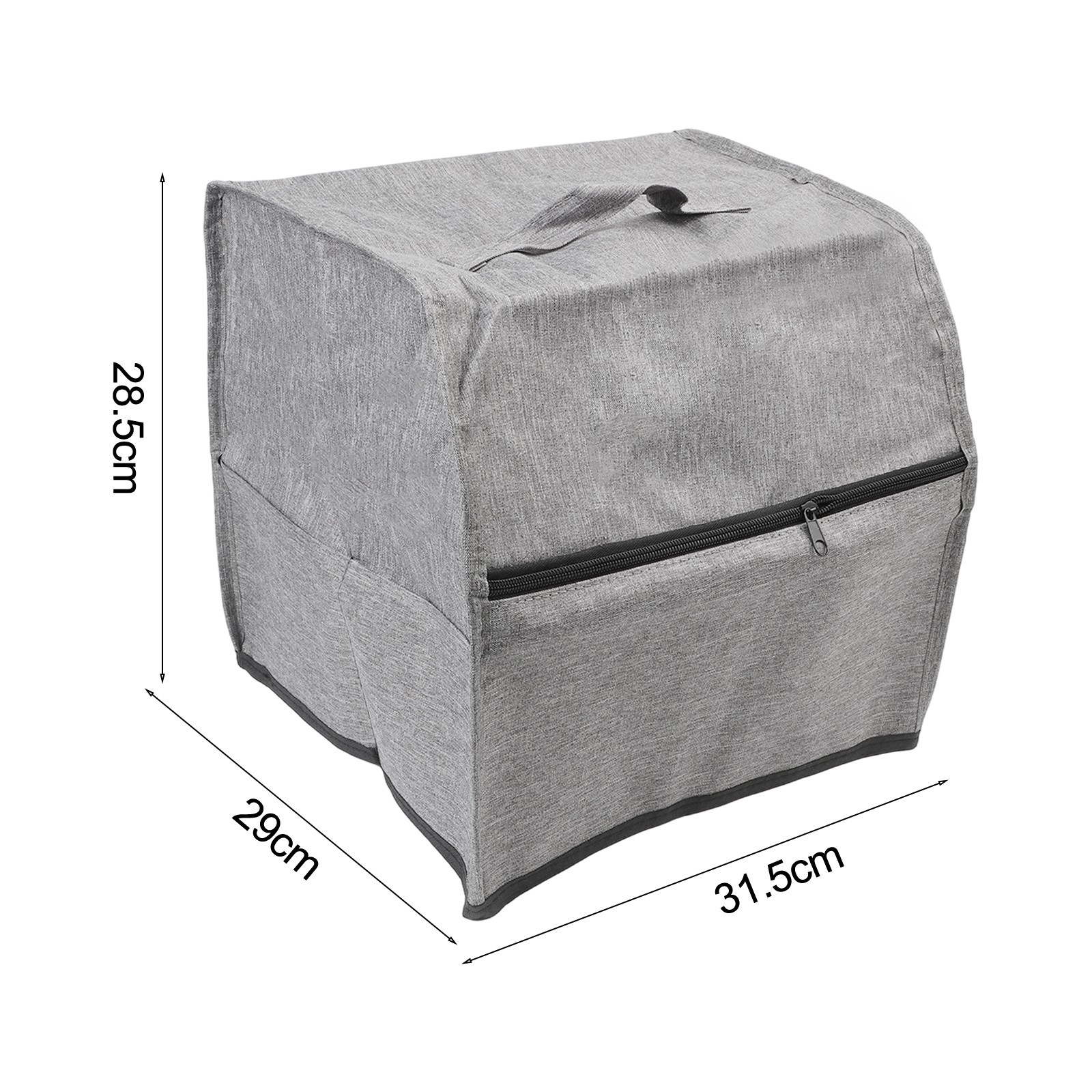Oxford Cloth Overlock Sewing Machine Cover with Multiple Storage Options