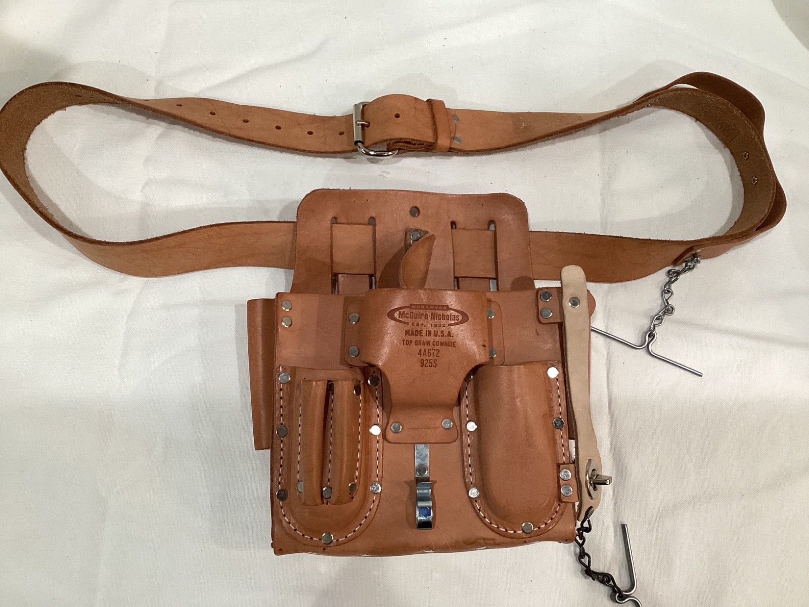 McGuire-Nicholas 4A672. 925S Electrician’s Tool Pouch and Belt