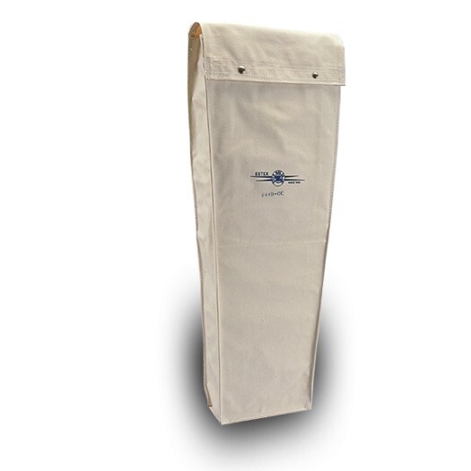 Estex Canvas Sleeve Bag with Snap Closure
