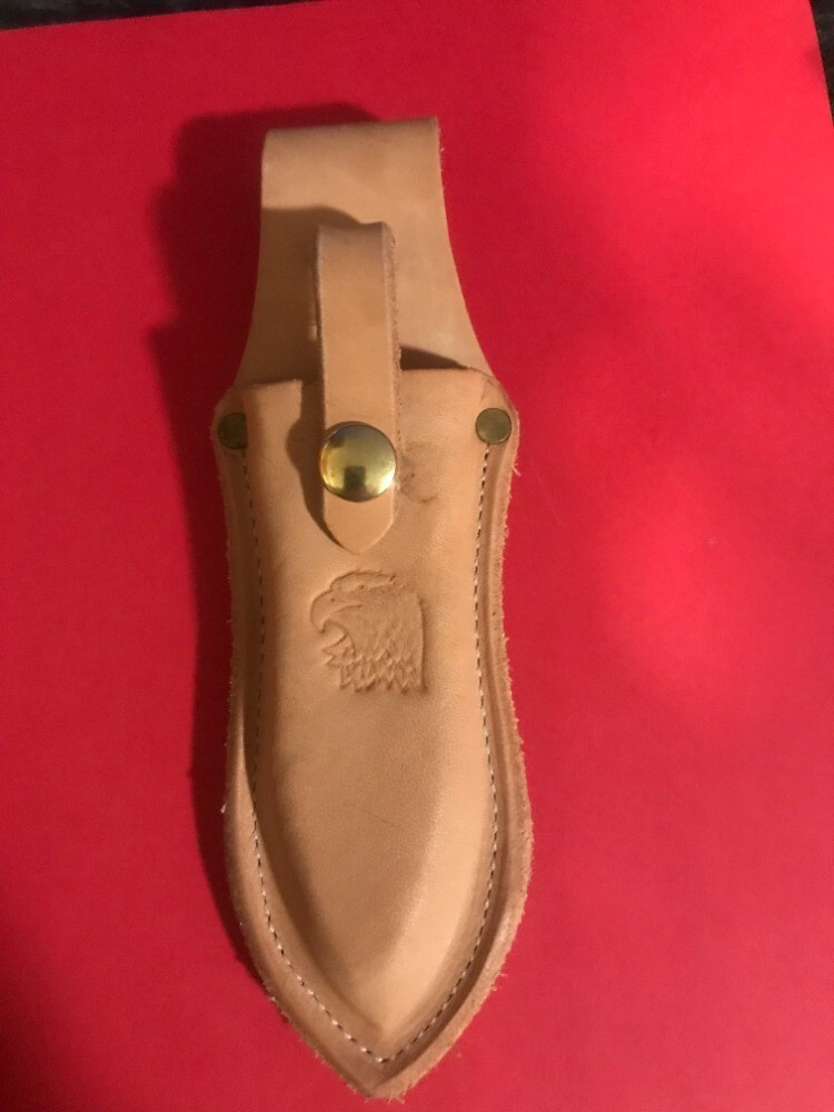 USA Leather Pliers Pouch Holds 6″ Pliers, 6″ Adj Wrench, 5WR Vise Grips etc USA