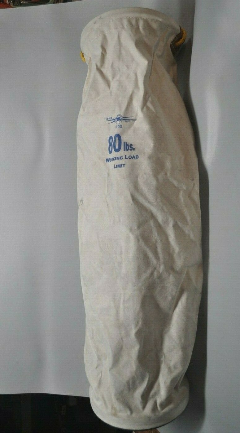 ESTEX CANVAS LINEMAN HEAVY DUTY POLE WORK BAG 48″ X 9″ NOS FREE SHIPPING