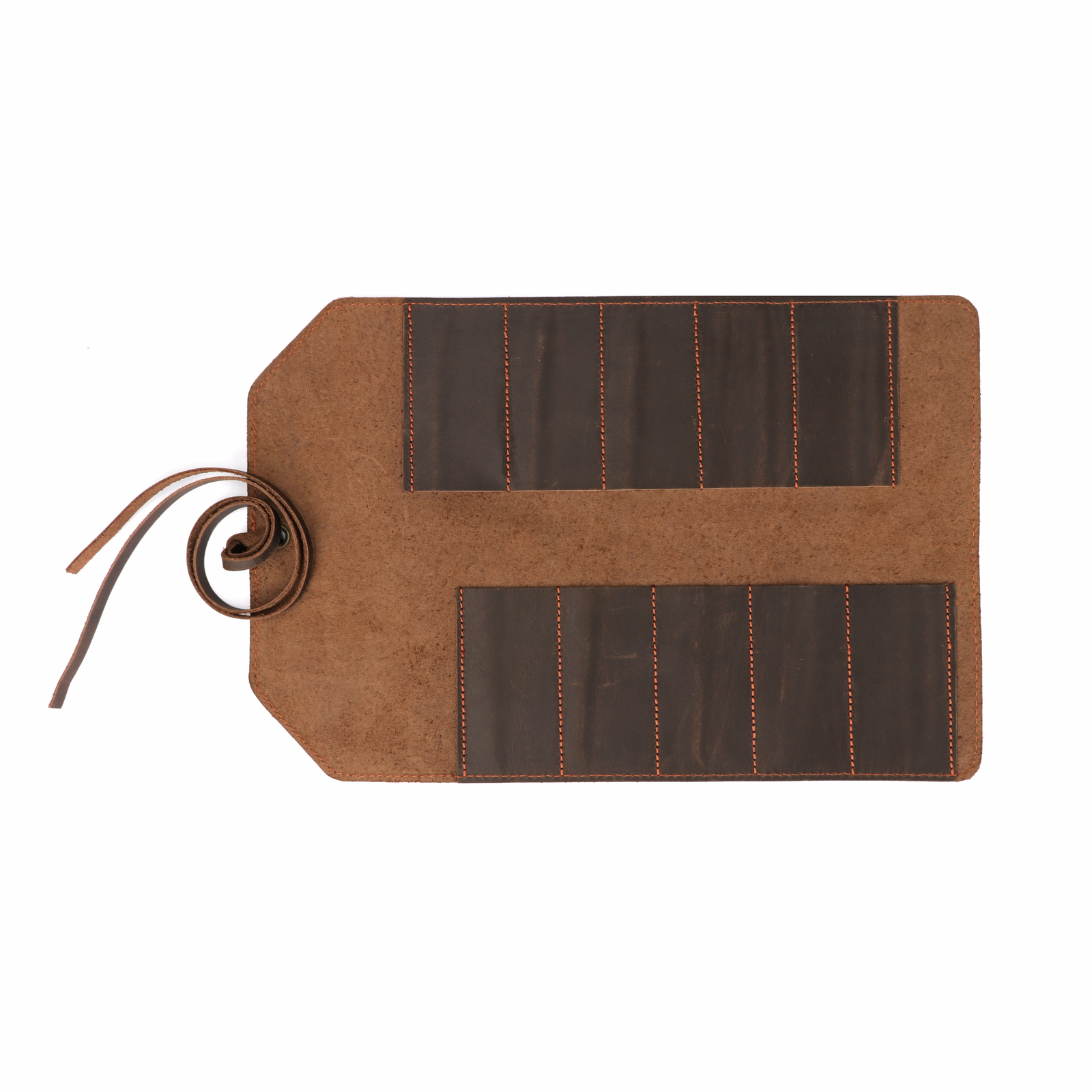 TOURBON Leather Carving Tool Organizer Holster – Roll-up Knife Carrier Storage