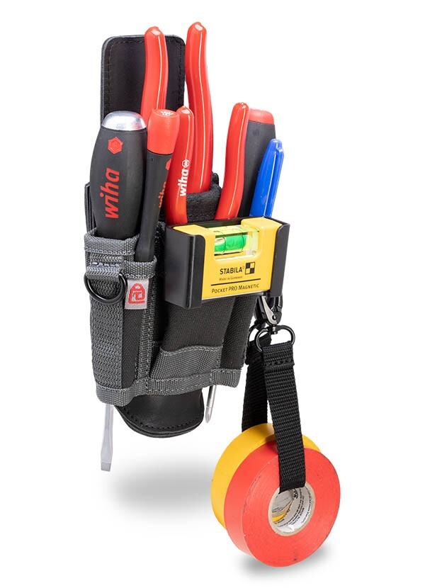 Veto Pro Pac MPX Compact Leather Tool Pouch with 4 Pockets