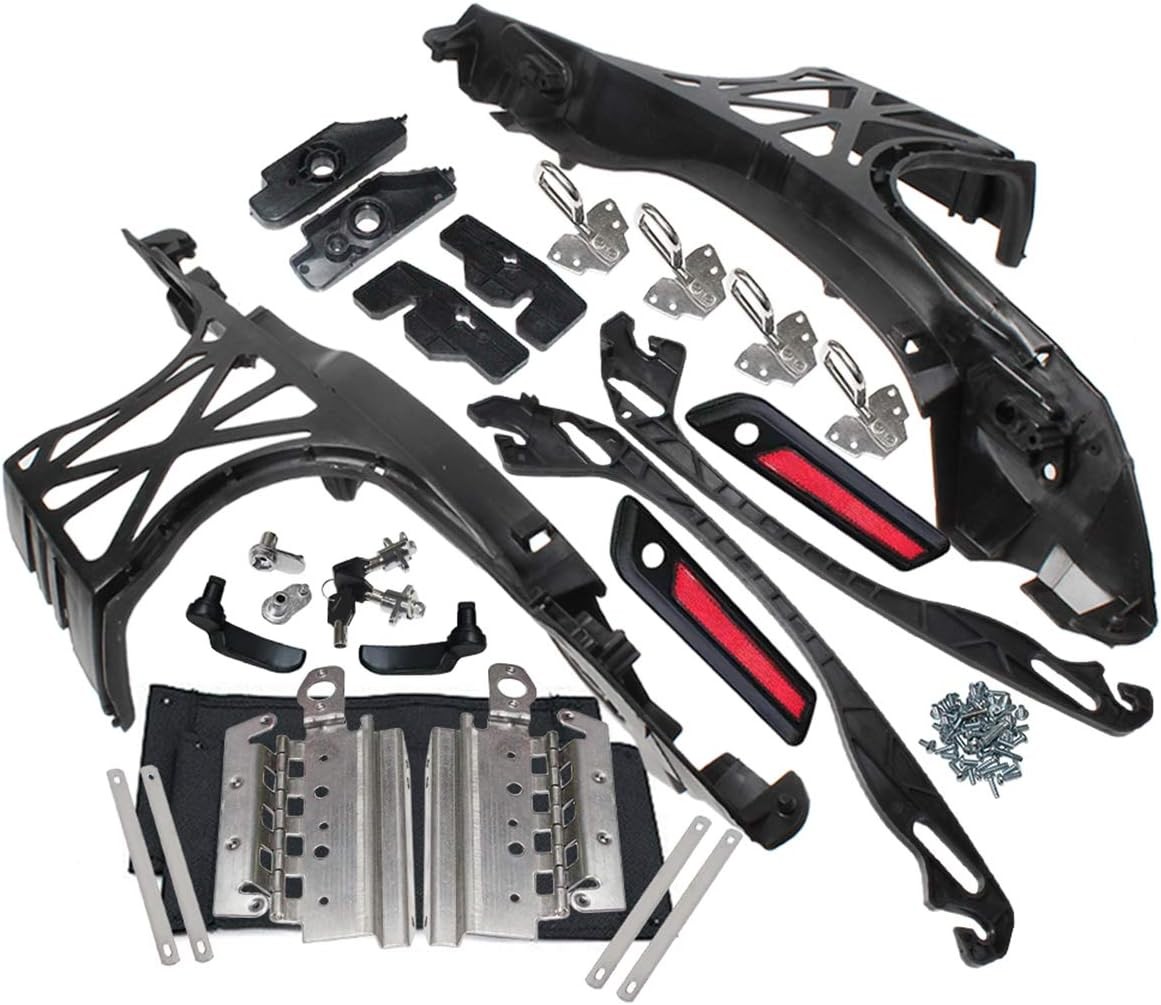 Saddlebag Hardware Kit Locks & Keys Saddlebag Hardware Latch Set Compatible w…