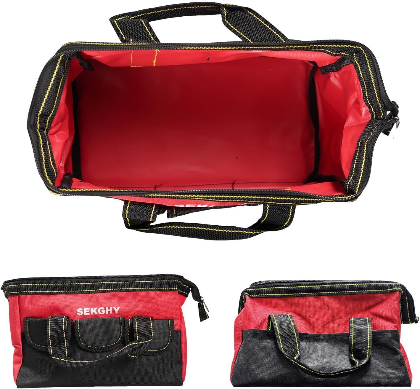 13-Inch Tool Bag Power Drill Drivers Storage Bag,Waterproof Hard Bottom, Heavy D