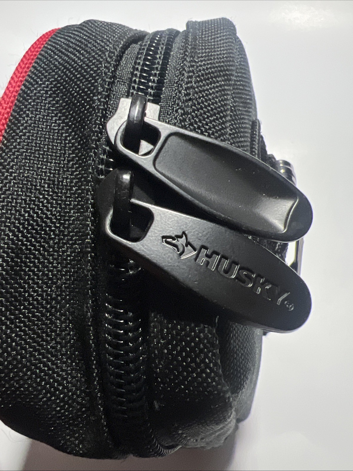 4.5 In. Clip On Tool Belt Pouch | Husky Resistant Water Heavy Polyester Duty