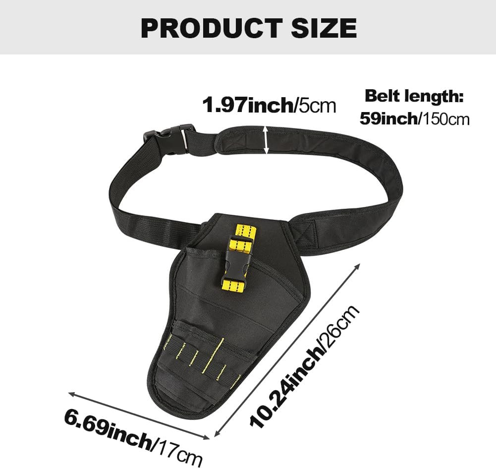 Drill Holster, Heavy Duty Impact Driver Holster, Professional Tool Holster, Spec