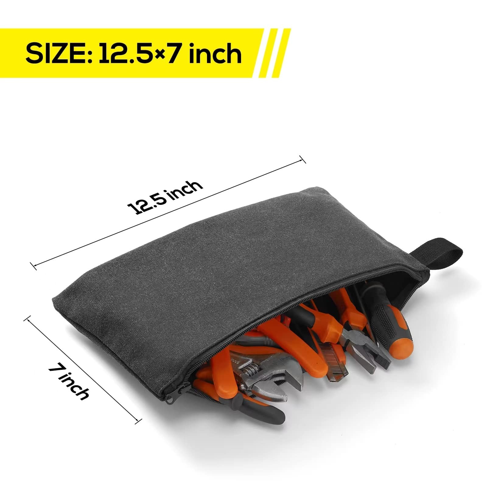 12.5″ x 7″ x 0.5″, Black, Grey, Dark Blue, Green,Light Red, Orange, Brown