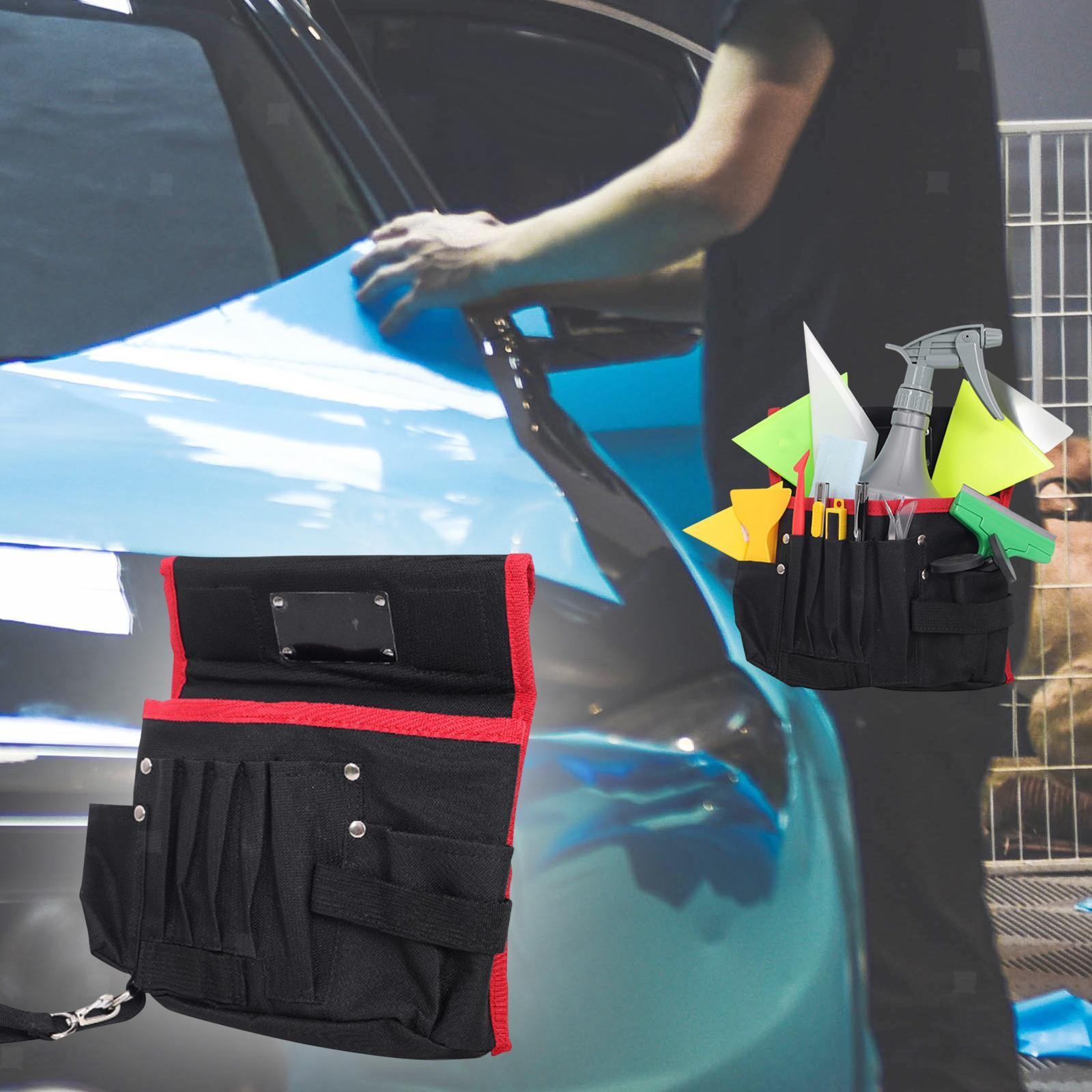 Car Film Tool Waist Bag Tool Box Heavy Duty 600D Oxford Cloth Car Repairing