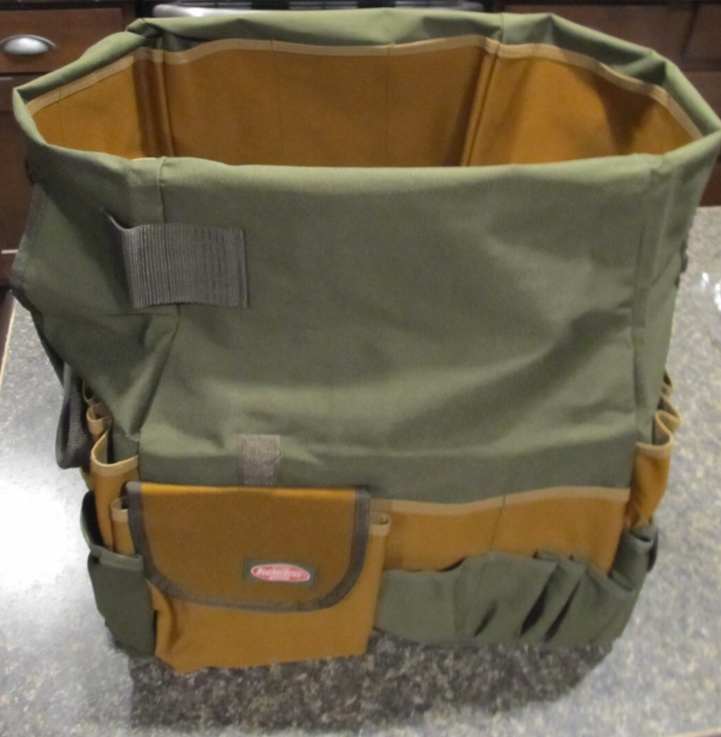 ORIGINAL Bucket Boss Bucket Tool Organizer 35 Pockets – Fits 10 Gal BUCKET/CAN