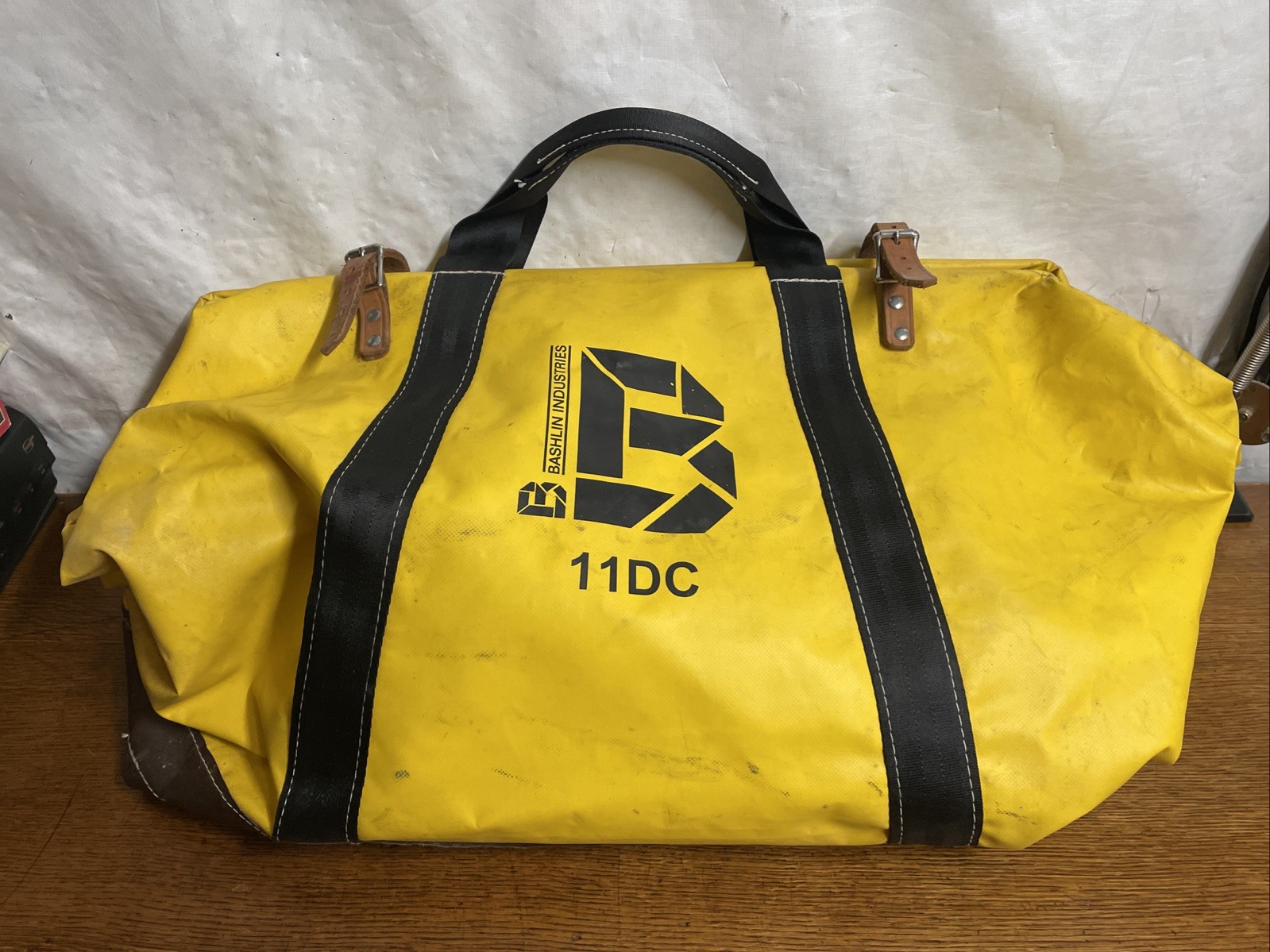 Bashlin Industries Yellow Vinyl Waterproof Tool Bag Extra Large 11DC