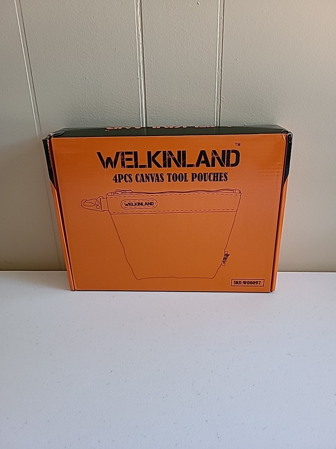 Welkinland Waxed Canvas Tool Pouch 4 PCS Set, Brand New Sealed*