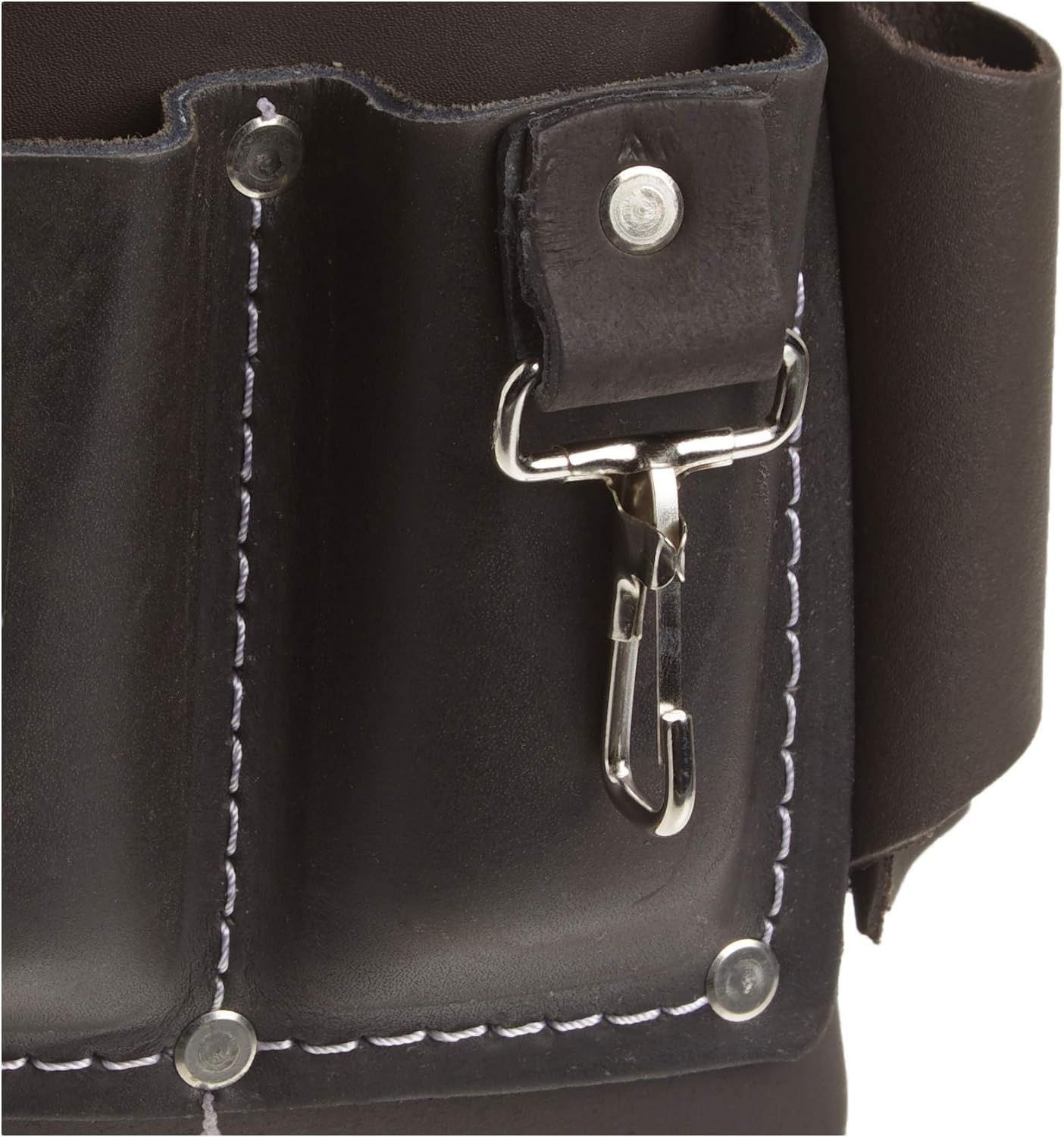 Oil-Tanned Leather Utility Pouch, 12 Pockets