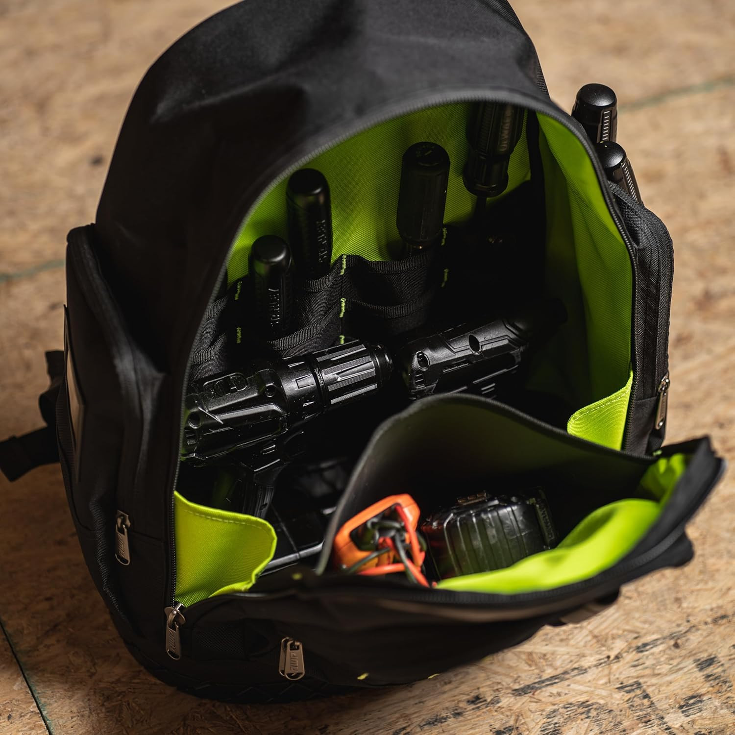 Klein Tools 2-Piece Tool Backpack & 11-in-1 Screwdriver Set Combo