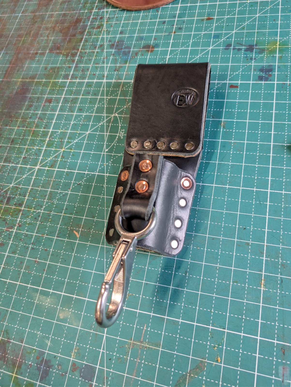 Ironworkers Crescent Wrench/ Hammer Holder