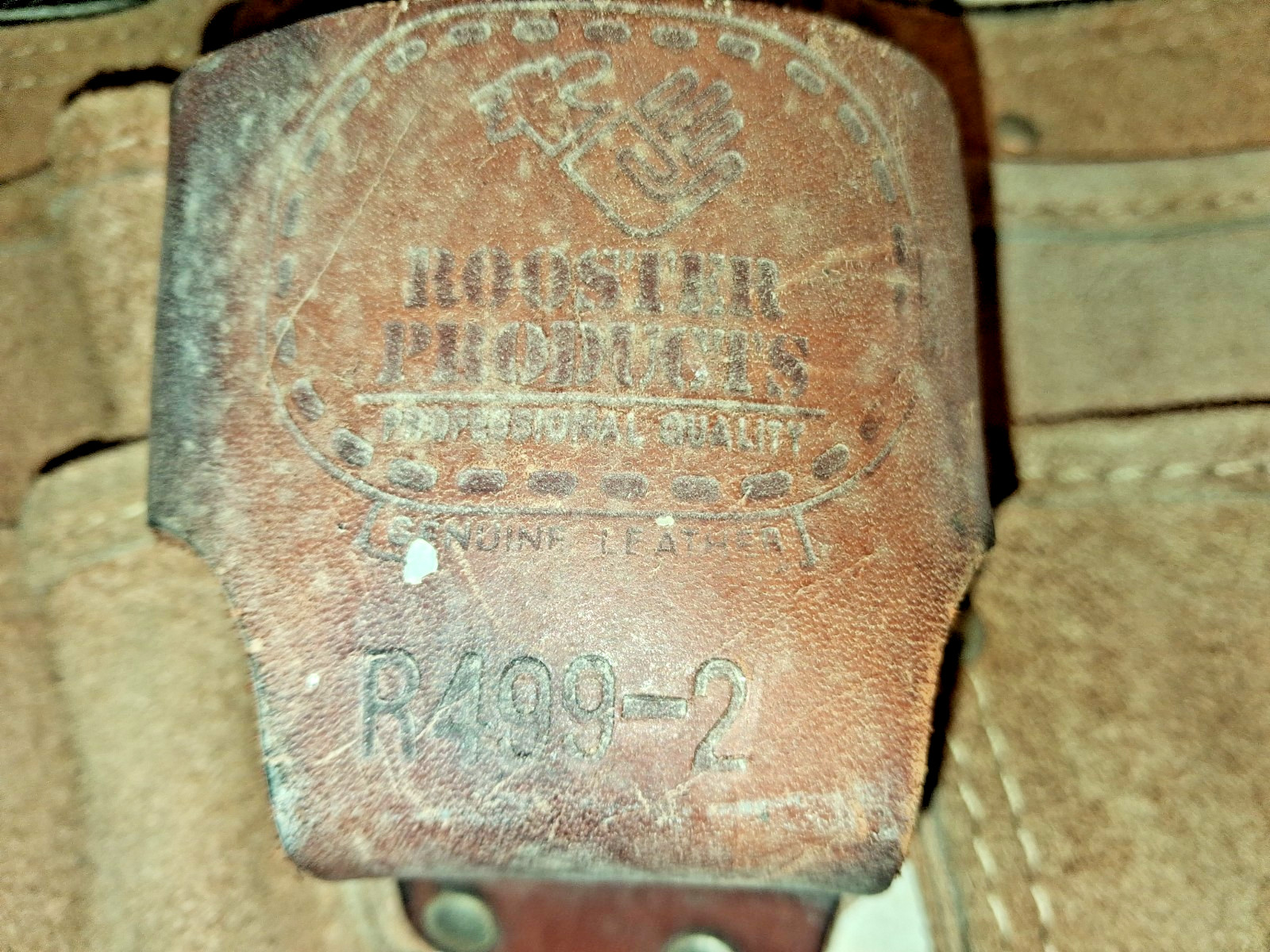 Vintage Rooster Products #R499-2, Genuine Leather Drywall/Carpenter – Tool Belt
