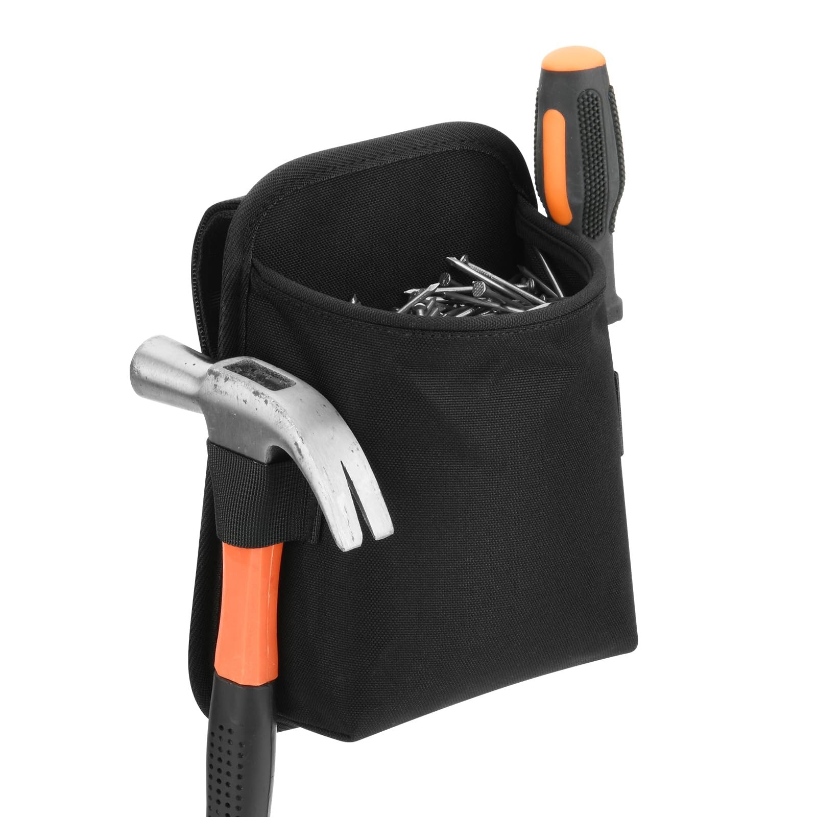 Nail Screw Pouch Belt Clip Heavy Duty Tool Hardware Fastener Carrying Holster