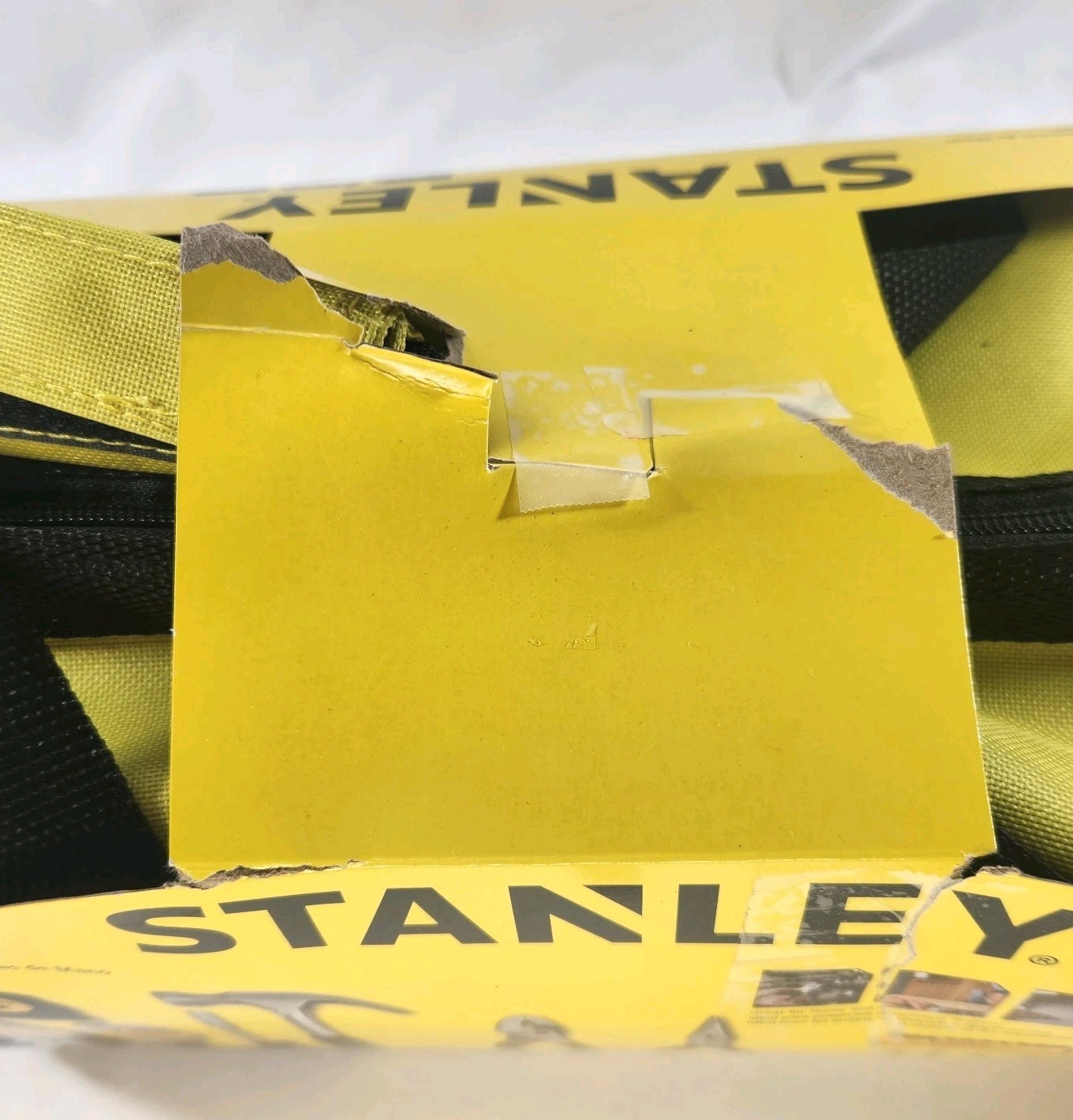 38 Pc. Stanley Hand Tools Set For Household STM17401 Yellow/Black Tote Bag
