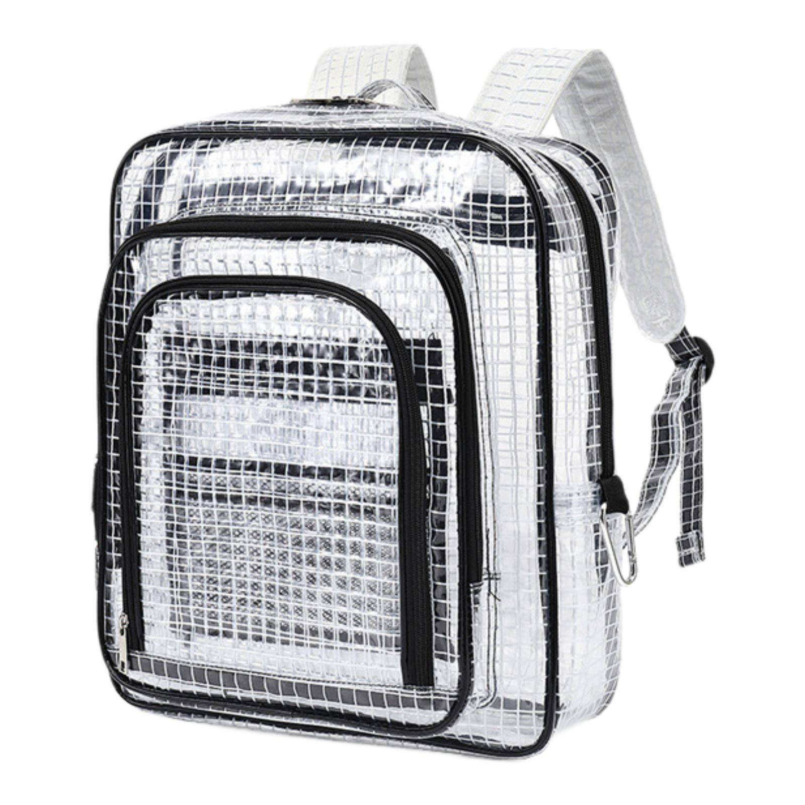 Clear Backpack Cleanroom Tool Bag Portable Storage Transparent Daypack Engineer