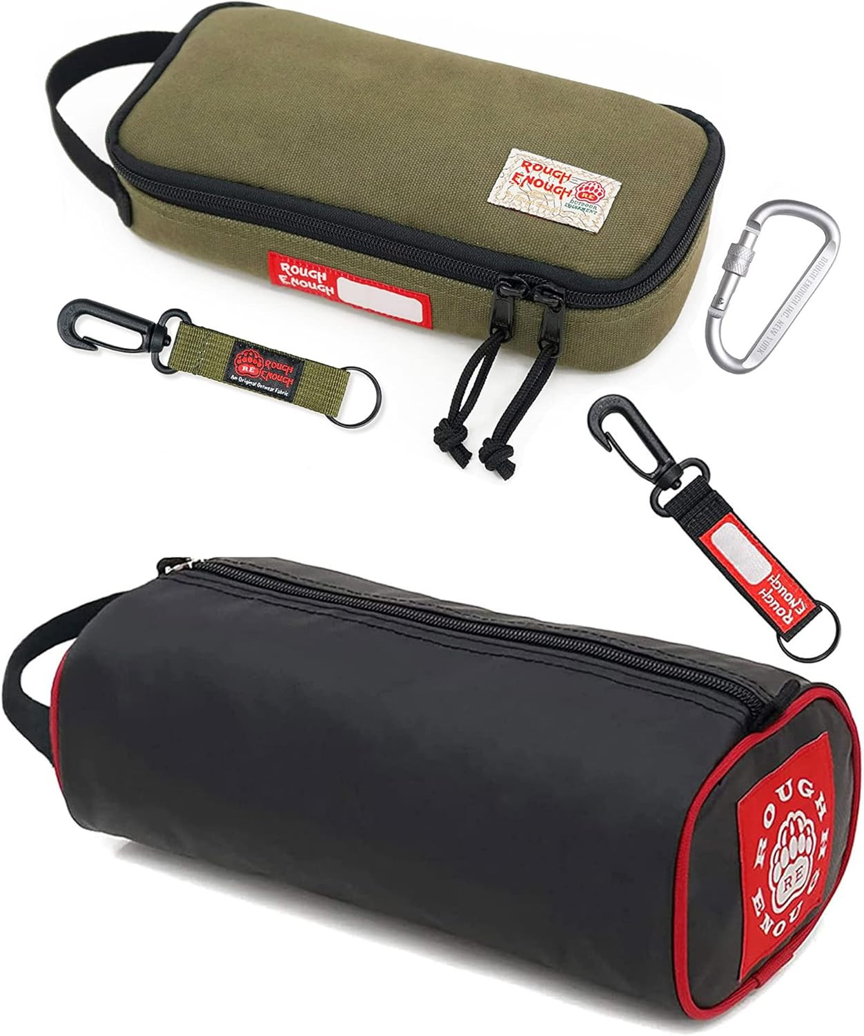 Rough Enough Compact Tool Bag with Handle and Zipper Closure for Easy Carrying