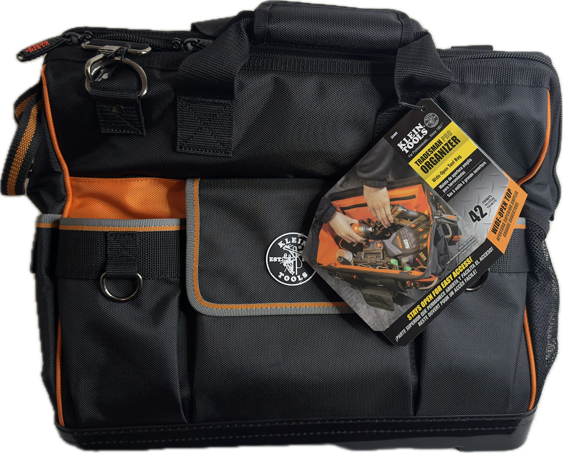 Klein Tools 55469 Tradesman Pro Wide-Open Tool Bag (New with Tags/Unused)