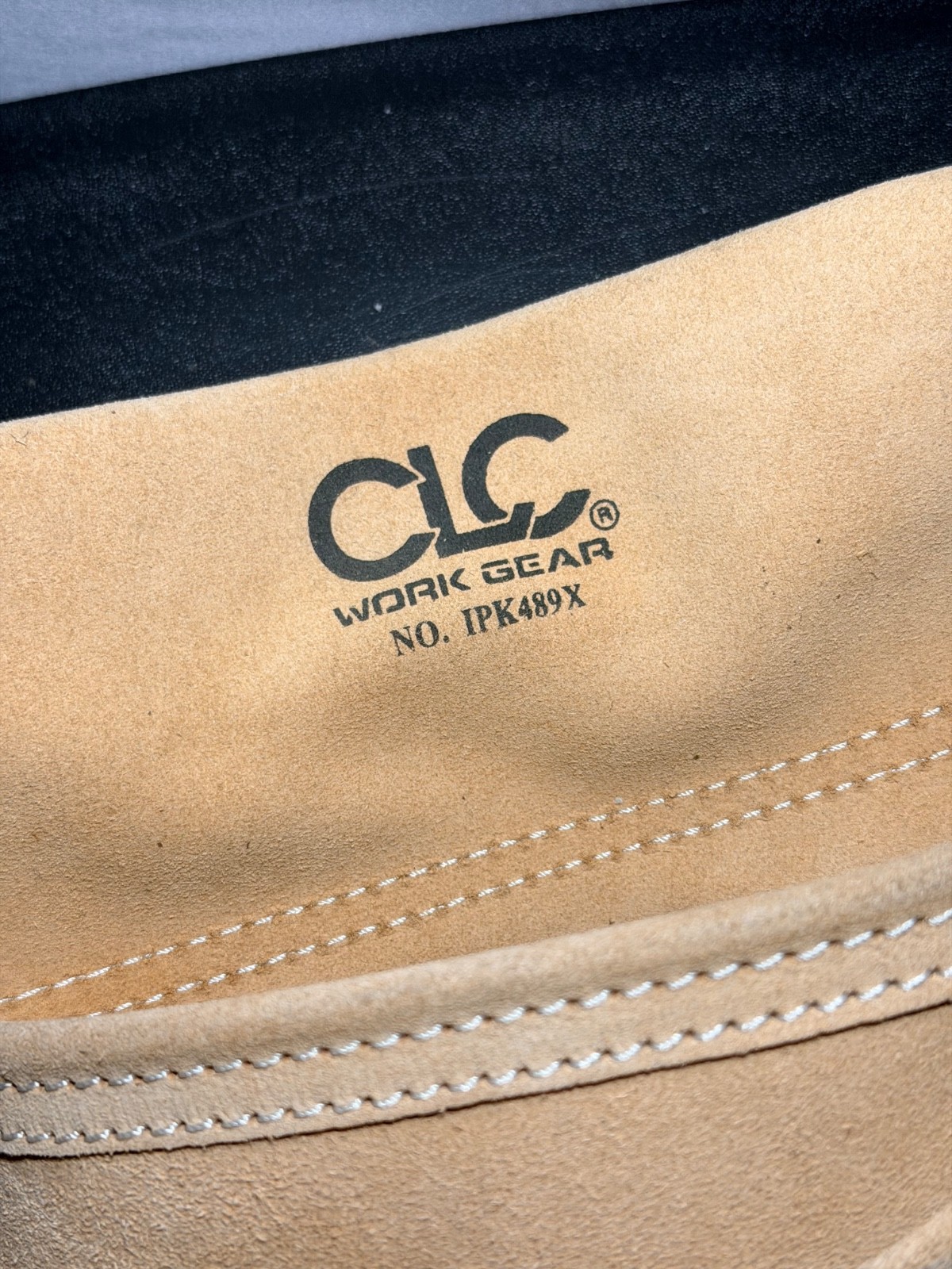 CLC Work Gear PK489X Soft Leather Pouch Tool Belt Tool Bag 7 slots Pre Owned