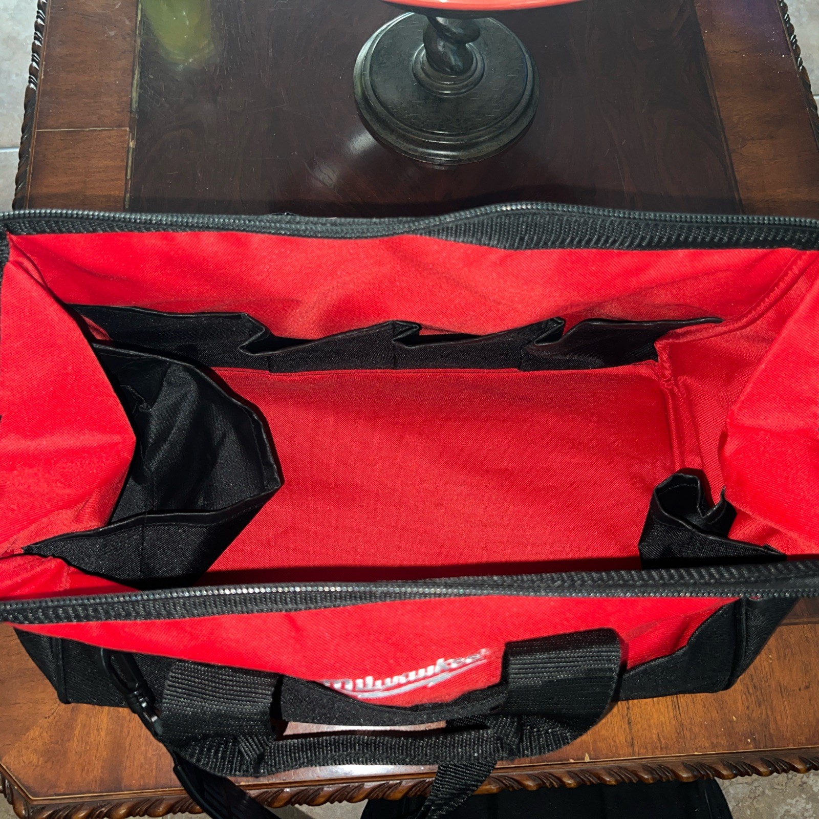 Milwaukee Heavy Duty Contractor Bag Fisk Safety First 48-55-3490. *17”Lx9”Wx10”H