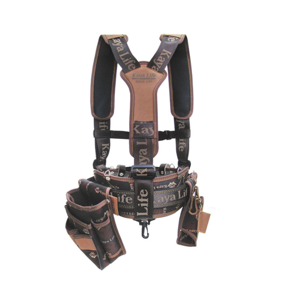 [Express] Kaya life KL-600 Work Tool Suspender Belt Set Drill Pouch Holder