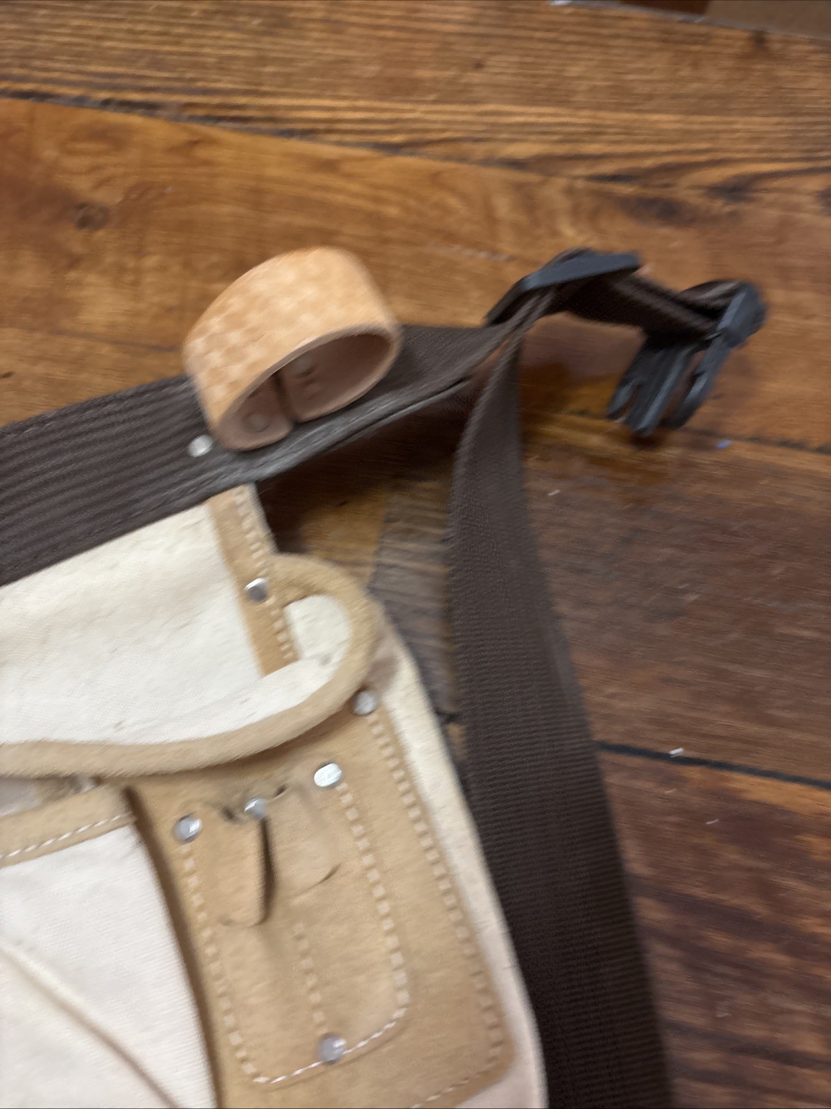McGuire-Nicholas Tool Belt Canvas & leather Pouch Hammer Holder