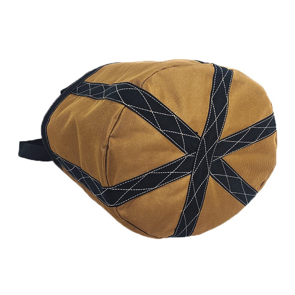 Electrician’s Must Have Large Round Tool Bag Made of Sturdy Oxford Material