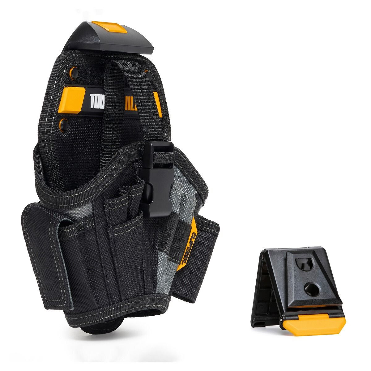 TOUGHBUILT TB-CT-20-L Drill Holster Large Tool Belt Pouch Utility Waist Bag