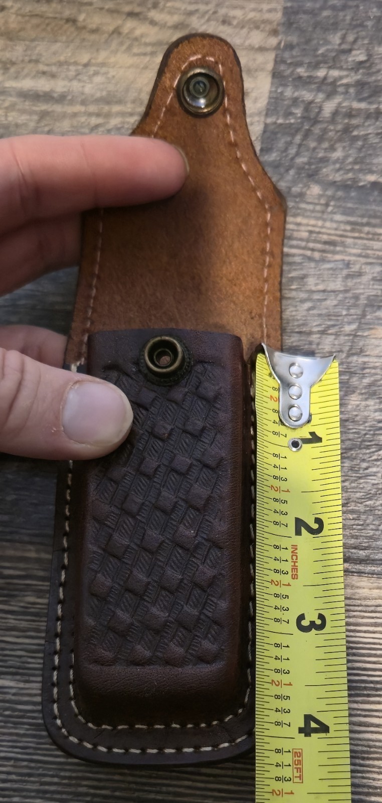 Leather Utility Knife Holder No Knife Just The Holder…