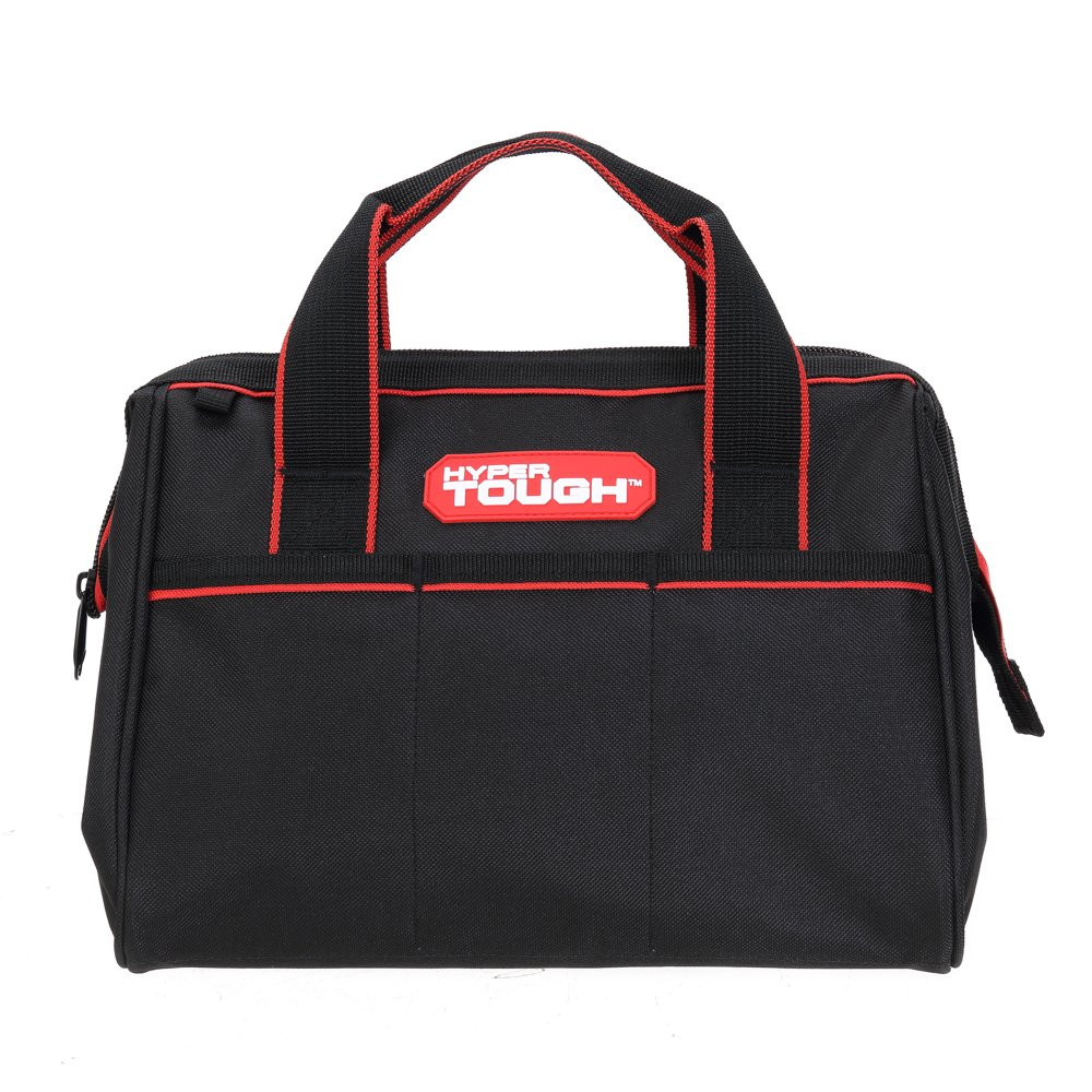 Polyester Tool Bag with Full-Length Zipper and Double Strap Carry Handle