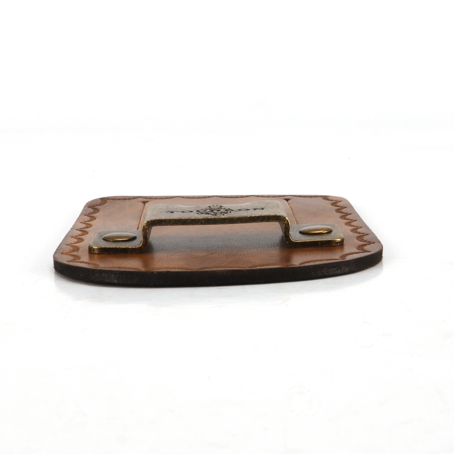 TOURBON Leather Low Profile Tape Measure Hanger Carry Tool Pouch 3 Color Option