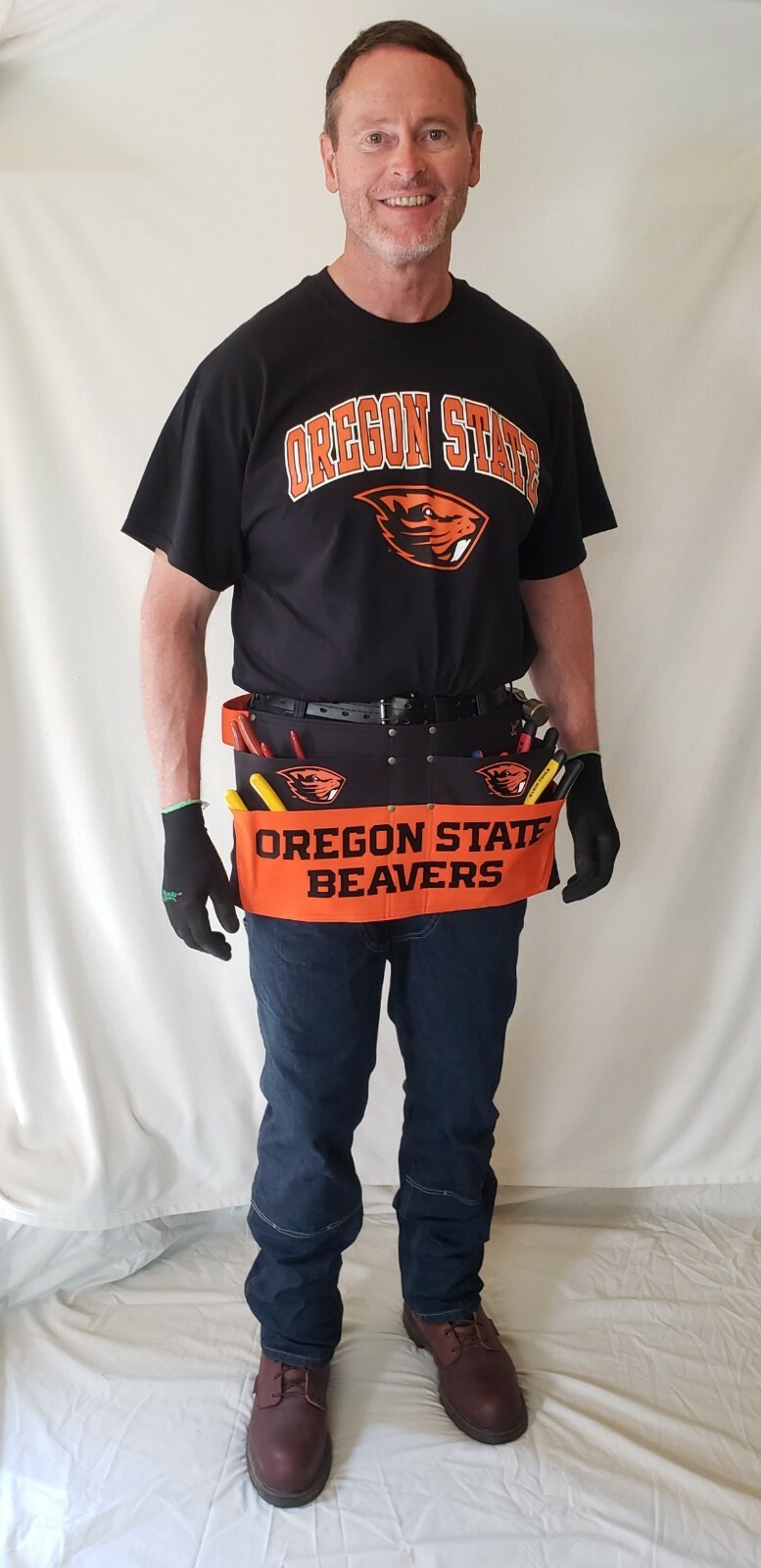 JCo Sport officially licensed duck canvas fan gear tool apron. Regular(30-39)in.